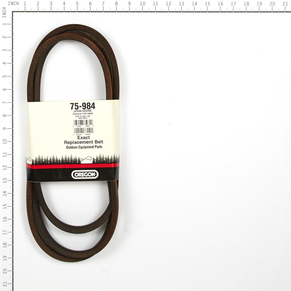 Oregon John Deere Replacement Belt (M118685, 5/8") 75-984