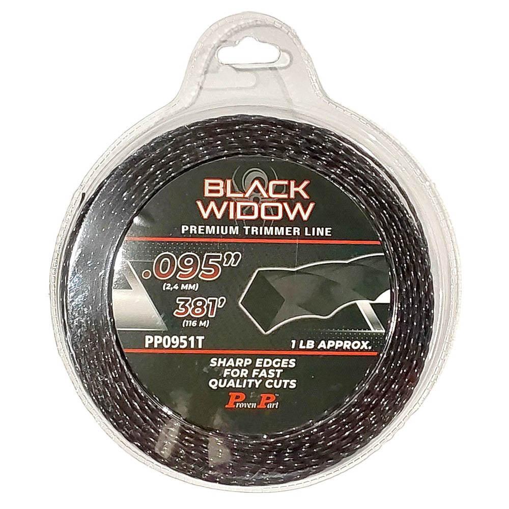 Proven Part Twisted Trimmer Line Delivers Extra Sharp Edges .095 1Lb.