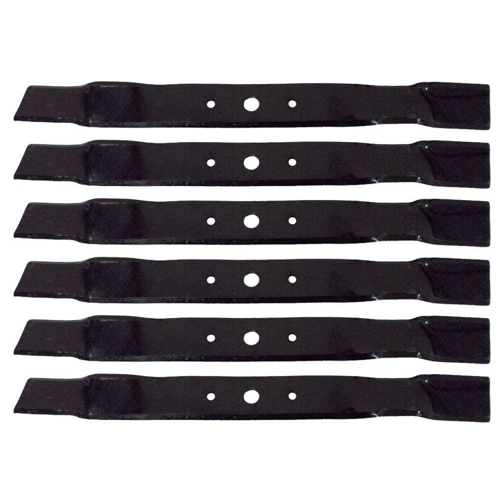 (6) Proven Part Mulching Mower Blade Fits John Deere GX20433