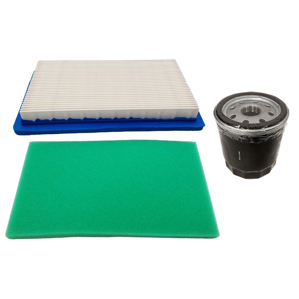 Air Filter and Oil Filter Combo For Kawasaki 11013-7017 Fits FH381V