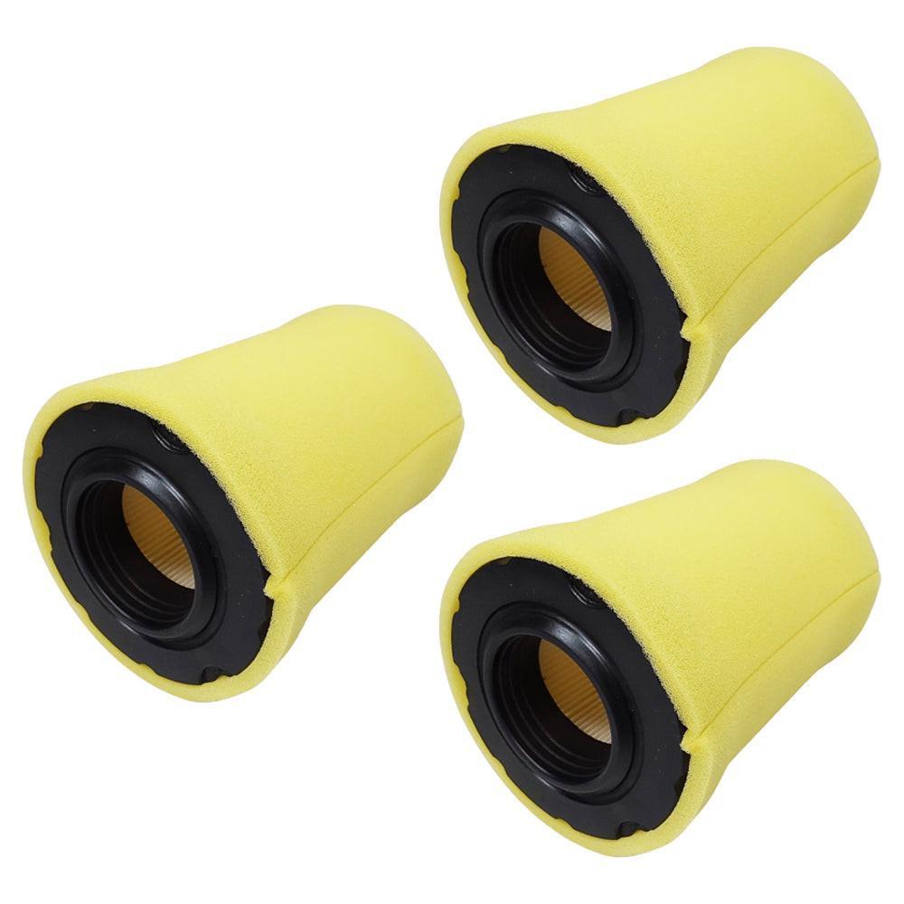Proven Part 3 Pack Air Filter Fits Briggs & Stratton 5428 590825 Fits John Deere GY21435