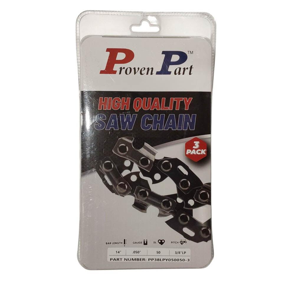 Proven Part 3-Pack of chainsaw Chain 38LP Pitch 050 Gauge 50 DL Fits Stihl 36130050050.