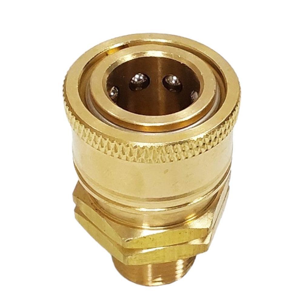 Proven Part Pressure Fitting 3/8" Quick Connect to 3/8" MNPT