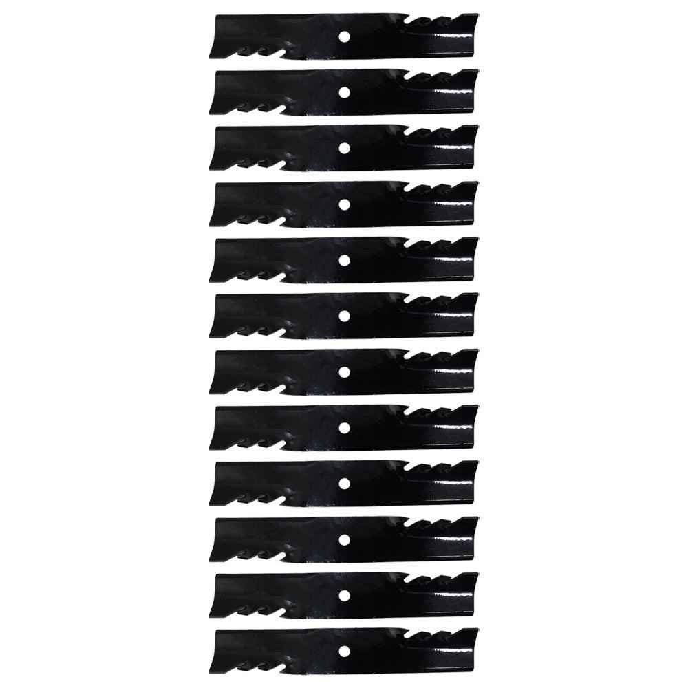 Proven Part 12-Pack Toothed Mulching Blade Fits Toro 107-3192-03