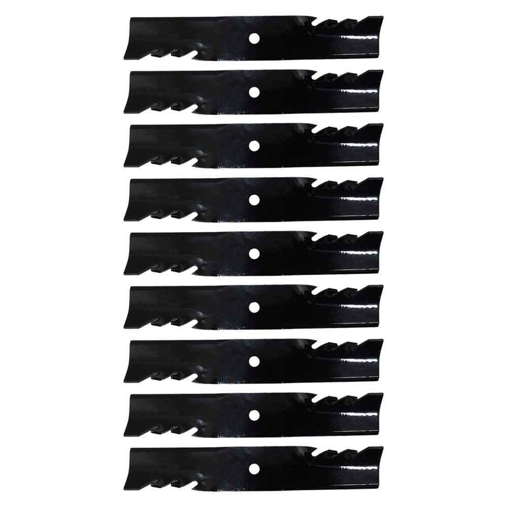 Proven Part 9-Pack Toothed Mulching Blade Fits Toro 107-3192-03