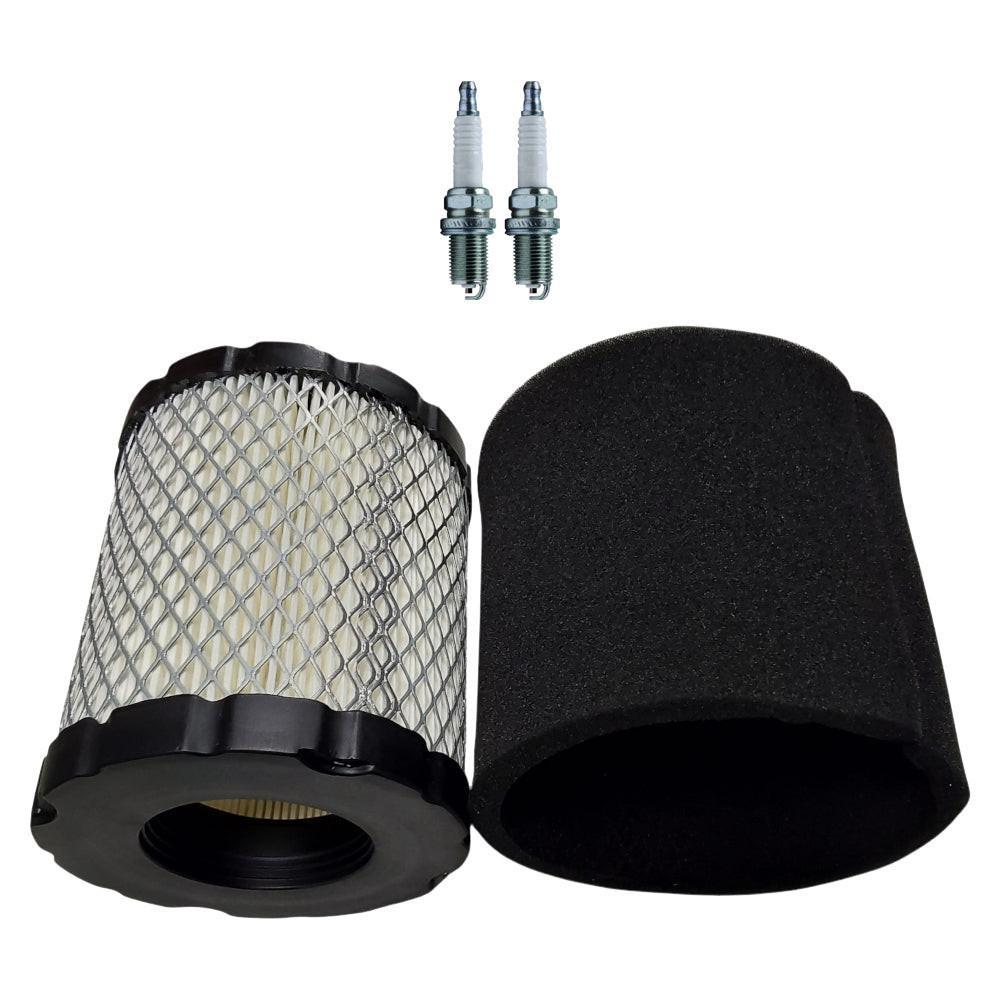 Air Filter and Spark Plug For Briggs & Stratton 798897 491055T