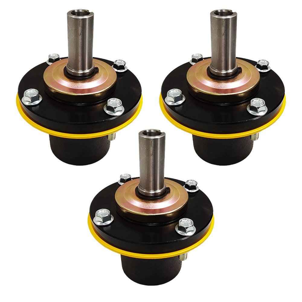 Proven Part 3Pk Cast Iron Spindle Assembly Fits Wright Stander 48" 52" 61" Deck 71460022
