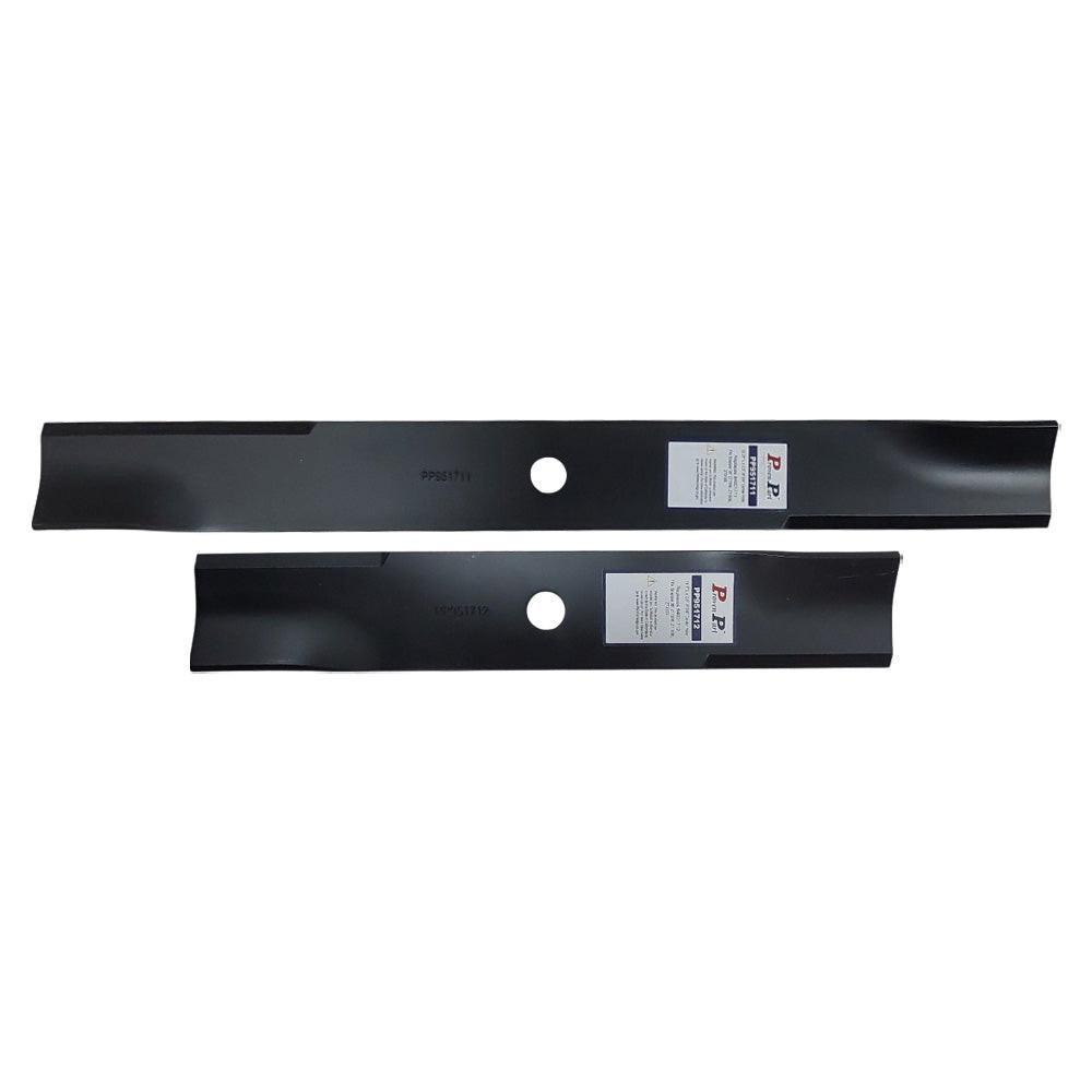 Proven Part Hi-Lift Blade Kit 22.25In Fits Simplicity 36in Zero-Turn Mower: Courier (19 Gross HP B&S, 23 Gross HP B&S), SZT105 (7200 Series B&S)