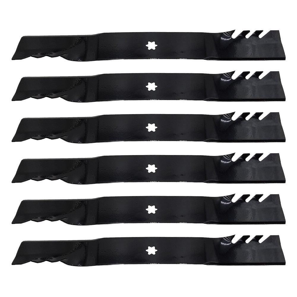 6 PK Toothed Blades For Cub Cadet 42-04290 942-04290 942-04244 942-04244A
