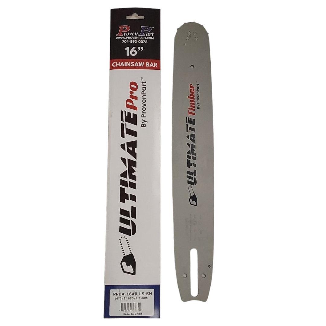 Proven Part 16" Guide Bar For Stihl 3/8" .050" 60DL 3003-008-8913 LS SN D025