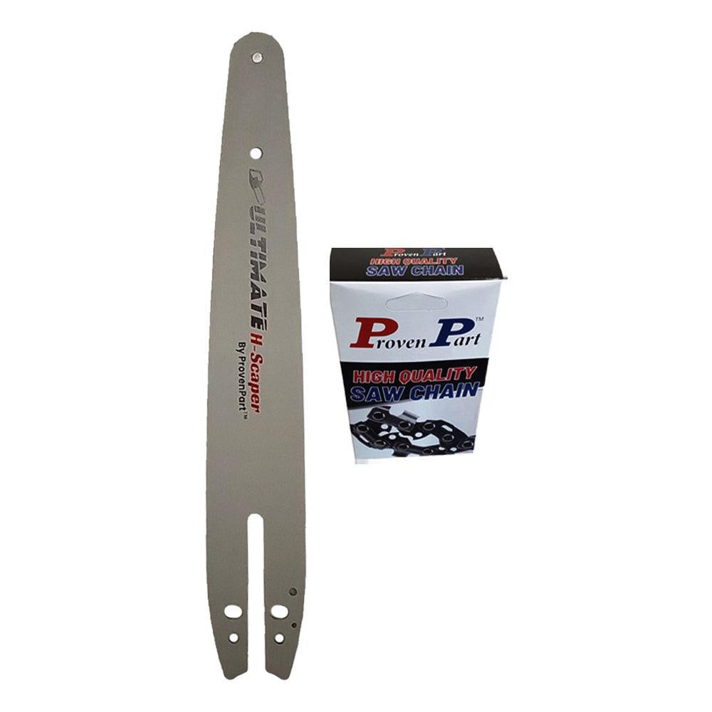 Proven Part 12" Guide Bar With A 1/4" .043" 64DL Chain For 3005 008 3405 MSA160C-BQ