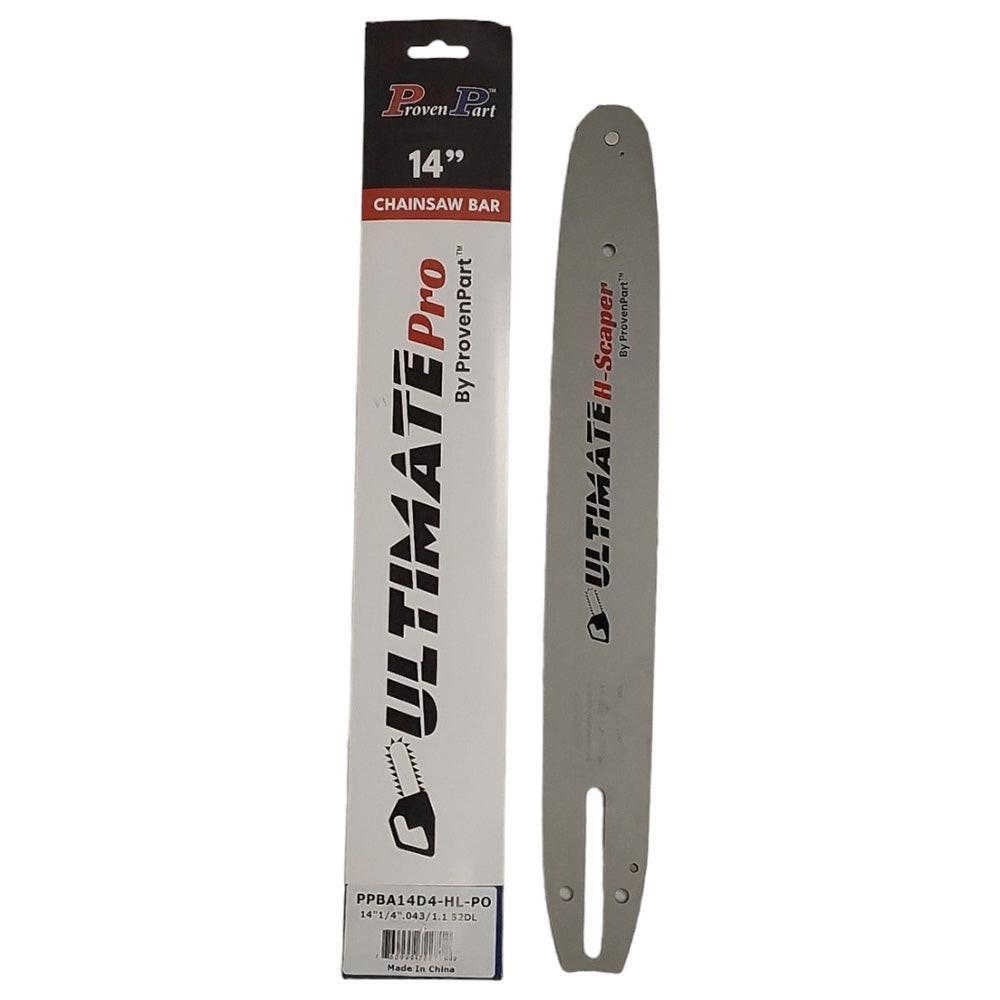 Proven Part 14" Guide Bar 3/8" LP .043" Bar For Makita E-00072 XCU02 XCU03 HL PO A041 52DL