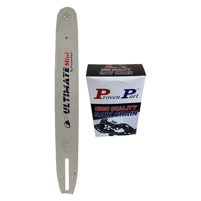 Proven Part 16" Chainsaw Bar And Full Chisel Chain Combo 3/8"LP .050" 57DL For Husqvarna Fits 599583956
