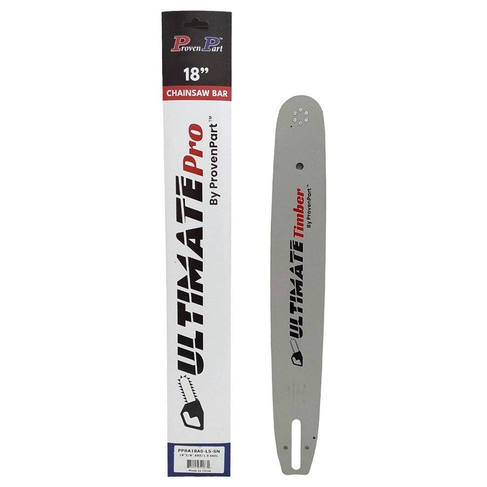 Proven Part 18" Chainsaw Bar For Stihl 3003 008 8917 3/8" .050" 66DL LS SN D025