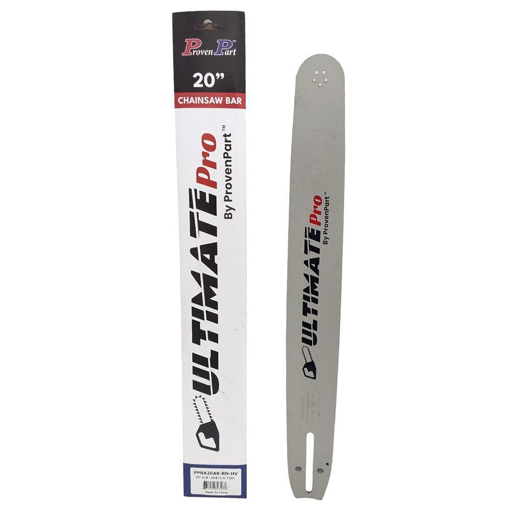 Proven Part 20" Guide Bar 3/8" .058" 72DL 208SLHD009 208RNDD009 RN HV D009