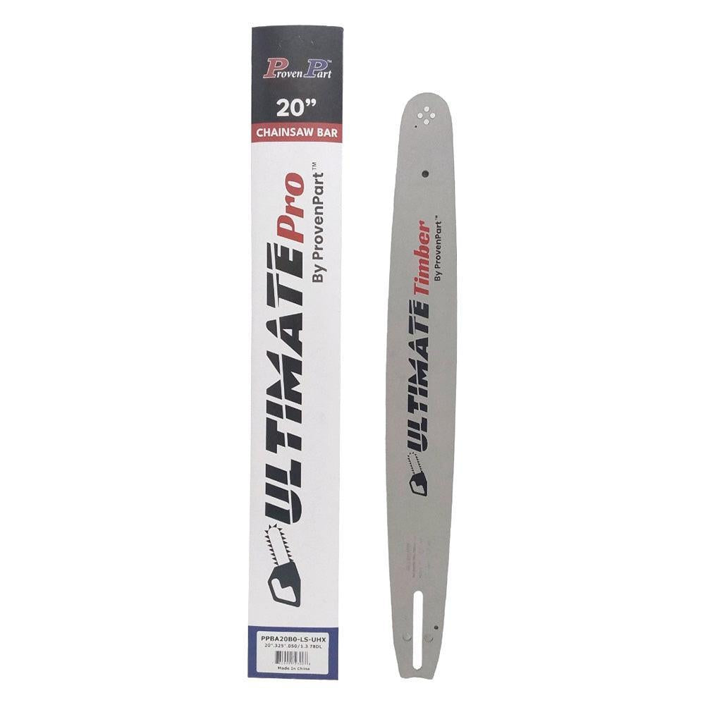 Proven Part 20" Chainsaw Guide Bar Fits Husqvarna 596199780 LS HX A061 .325" .050" DL78