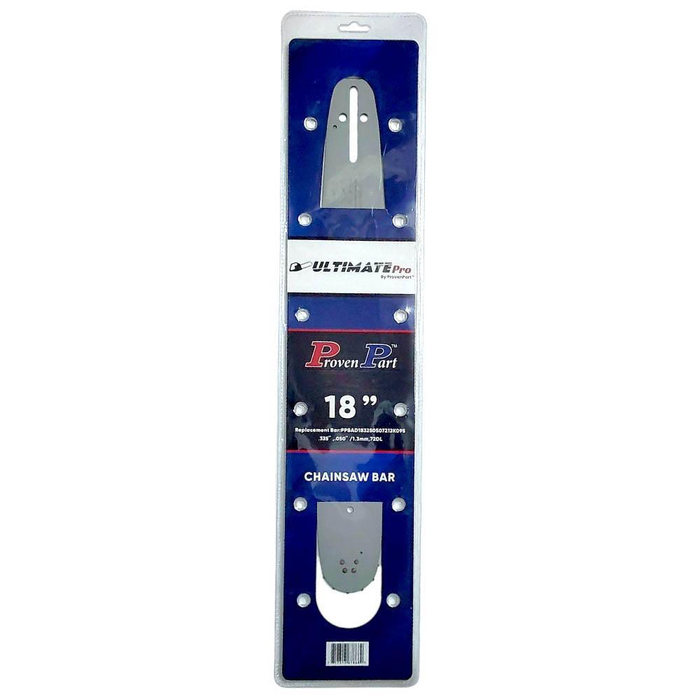 Proven Part 18" Guide Bar .325 .050 72DL For Husqvarna 136 137 141 142 440 531300438.