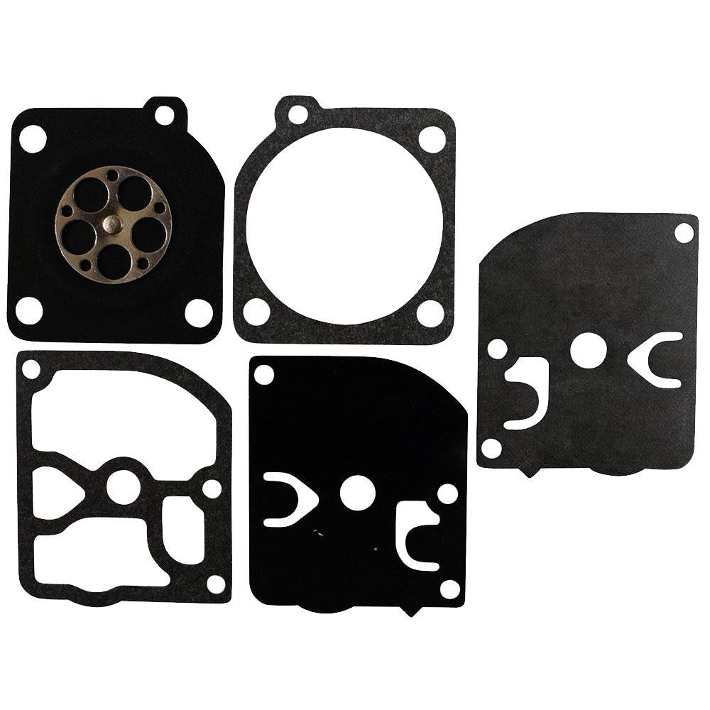 Proven Part Carburetor Rebuild Gasket and Diaphragm Kit For Zama GND-35.