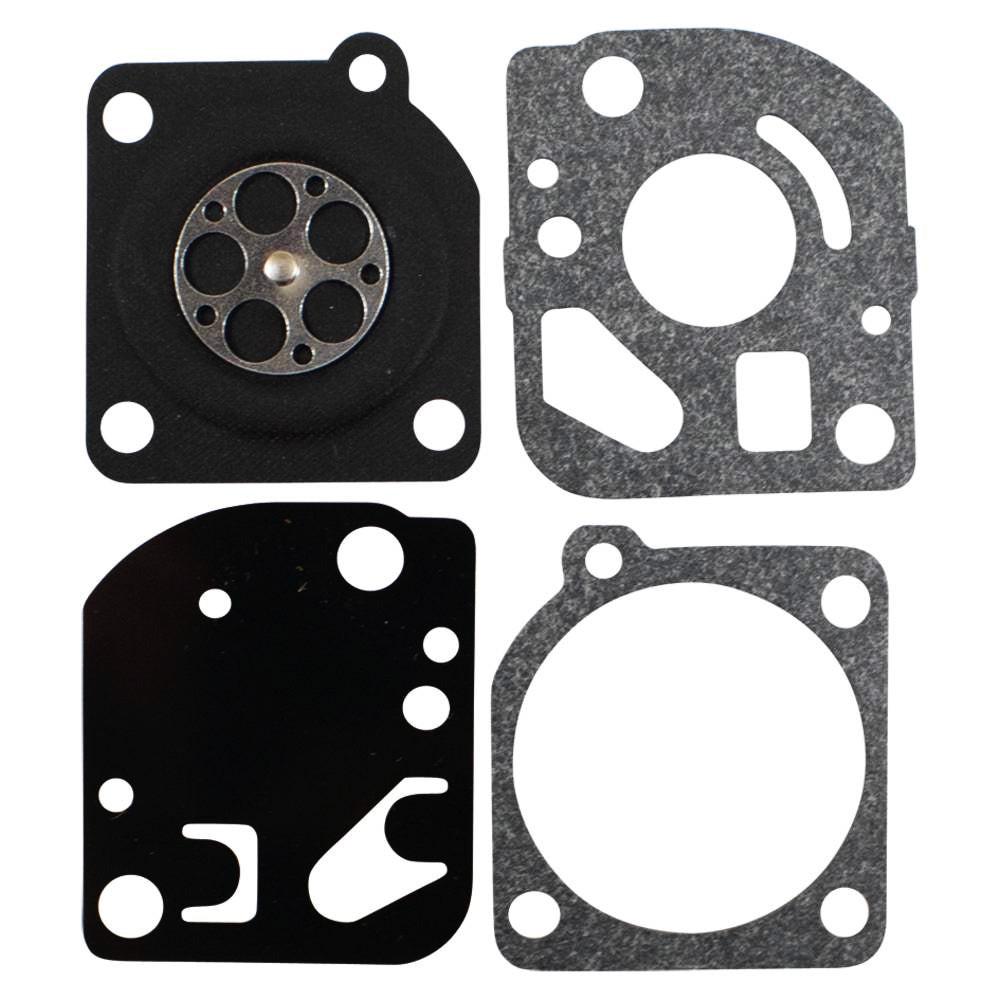 Proven Part Carburetor Rebuild Gasket and Diaphragm Kit For Zama GND-41.