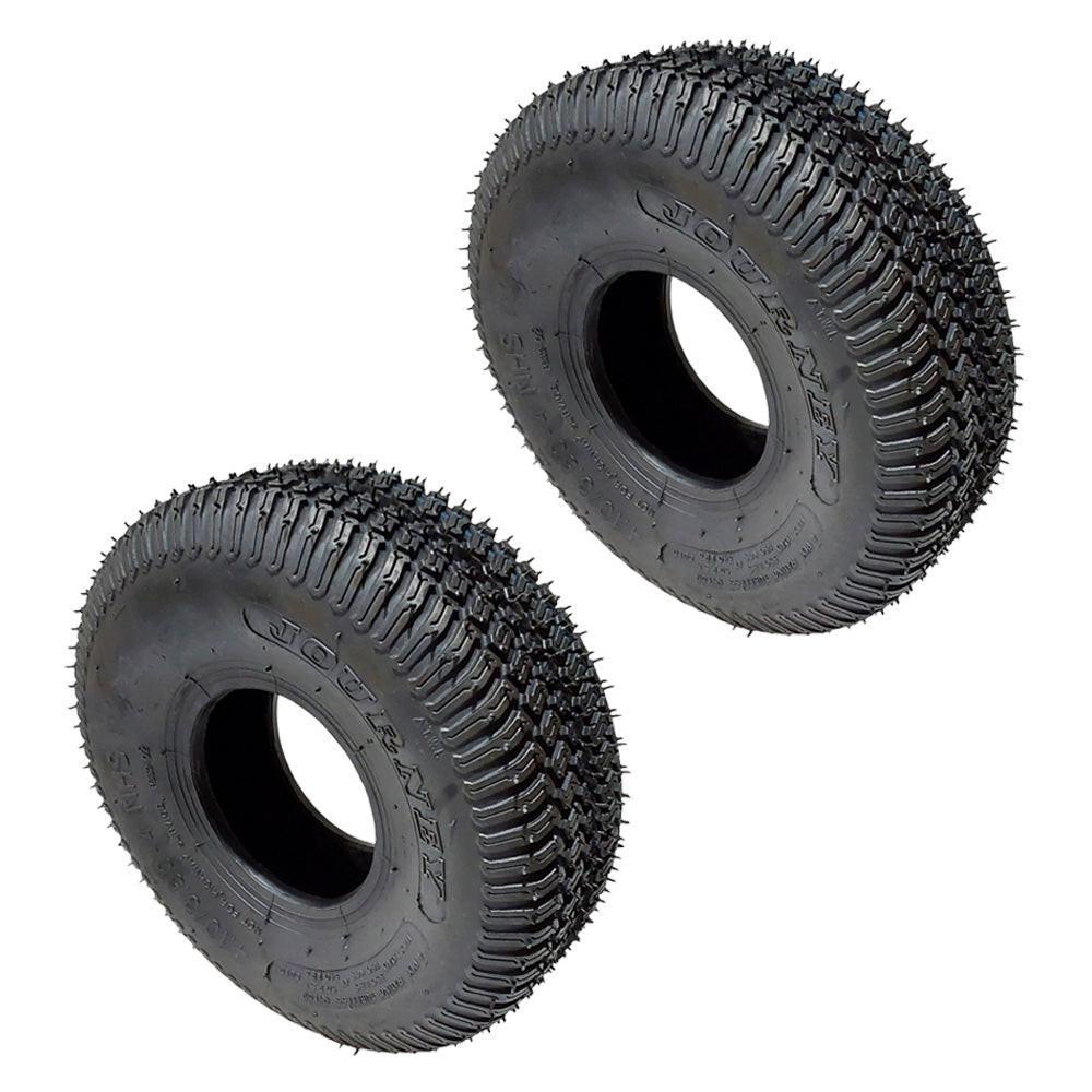 Proven Part 2 Pack Of 4.10/3.50-4 410X350X4 Master Tread 4-Ply Tubeless Lawn Mower Tires