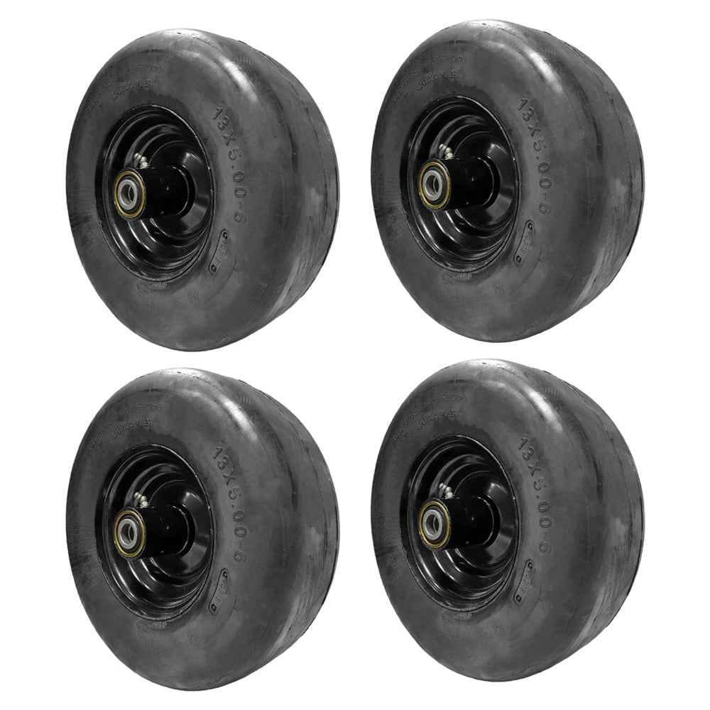 4PK Proven Part 13X5.00-6 No-Flat Tire For Wright 72460004 72460029 98460055