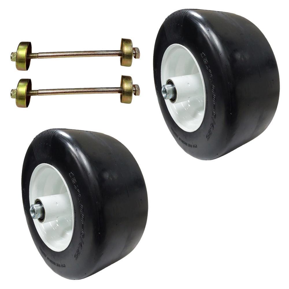 Proven Part 2-Pack No-Flat Wheel Fits Exmark 135-2148 135-2148 12X6-6