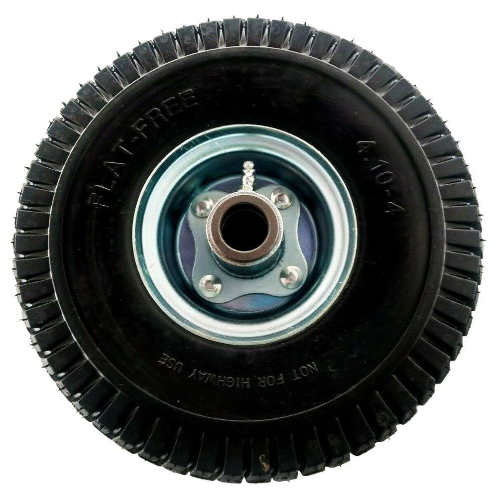 Proven Part Foam Filled No-Flat Tire 4.10X3.5-4 With Bearings Fit 72310001 15010 Compatible With 2 Wheel Velke System X2