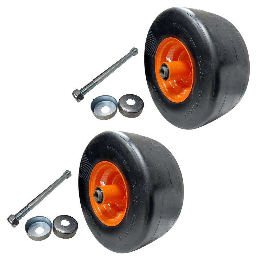Proven Part 2-Pack Flat Free Wheel Assembly For Bobcat ZS4000 4179540 4178450