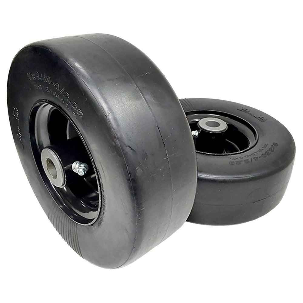 Proven Part Set Of No-Flat Wheels For Wright 72460027 9X3.5-4