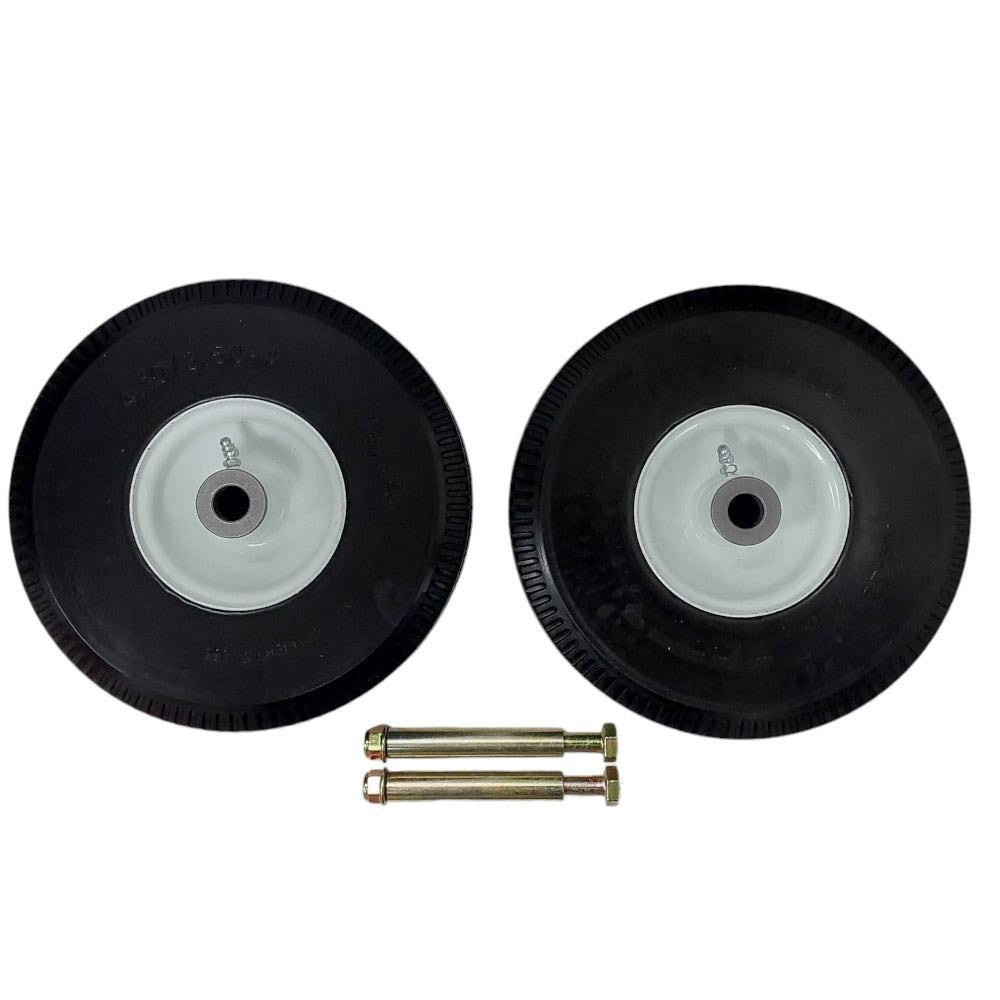Proven Part 2-Foam Tires and Wheels For Exmark and For Toro 105-3471 4.10/3.5-4