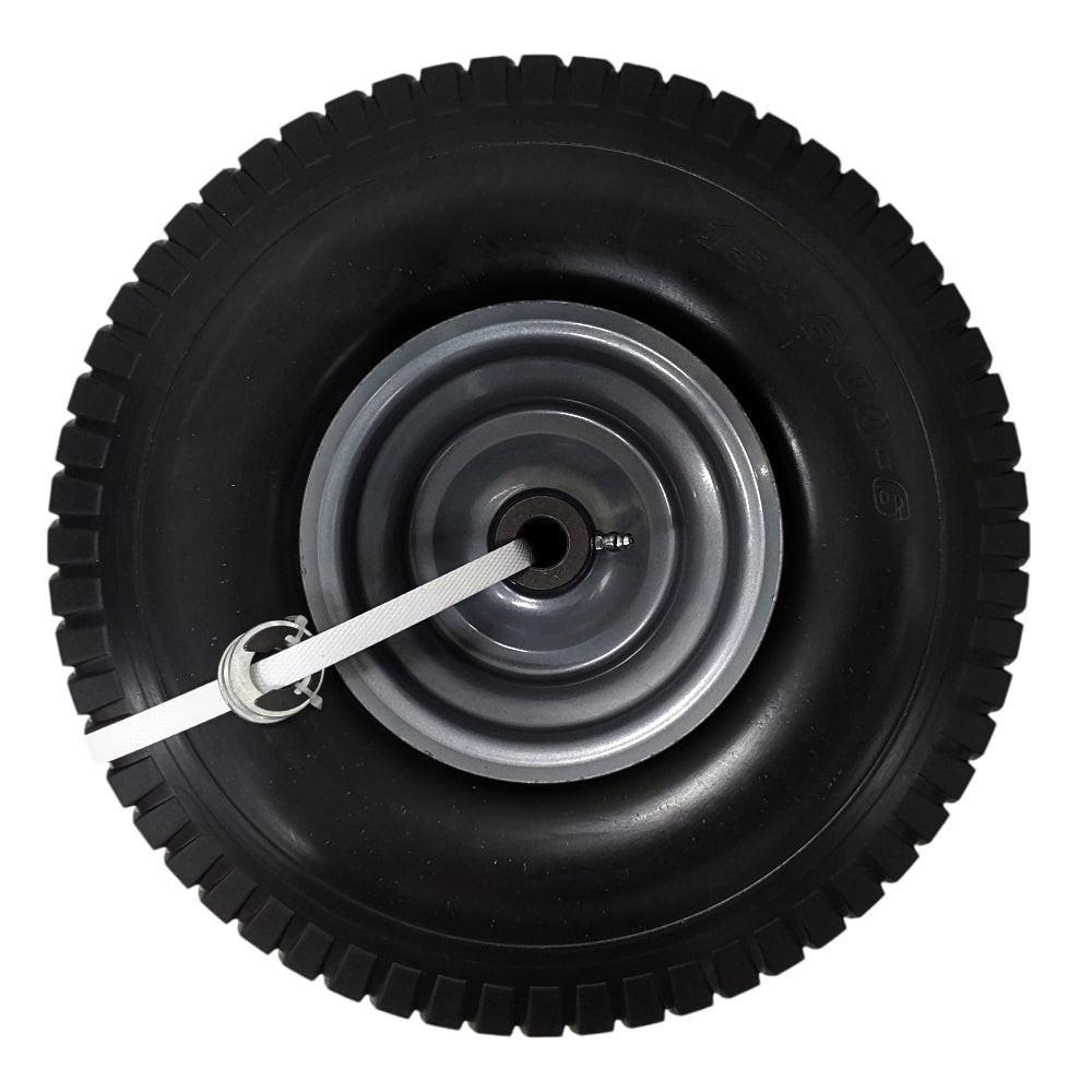 Proven Part No-Flat Foam Front Tire and Rim 15x6-6 For Craftsman For MTD For Cub Cadet