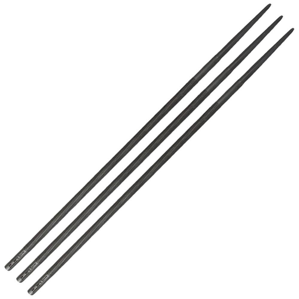 Proven Part Chain Sharpening Files 3-Pack 7/32 5.5mm For 3/8" and .404 Saw Chain