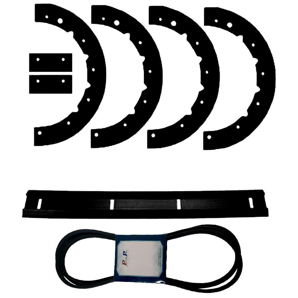 Proven Part Paddle Set With Belt and Scraper Bar For MTD 753-0613 731-1033 954-0101