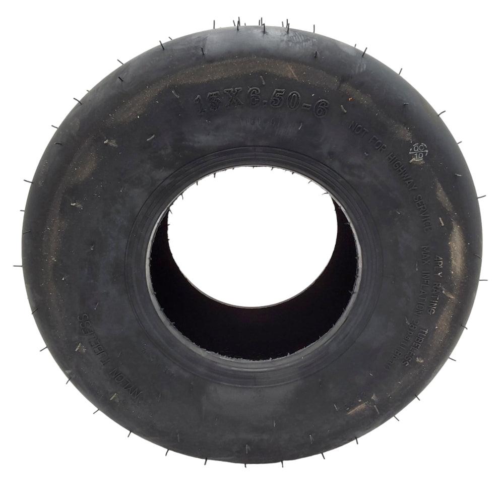 Proven Part 1- Rubber Tires 13X6.5-6 Slick Tread.