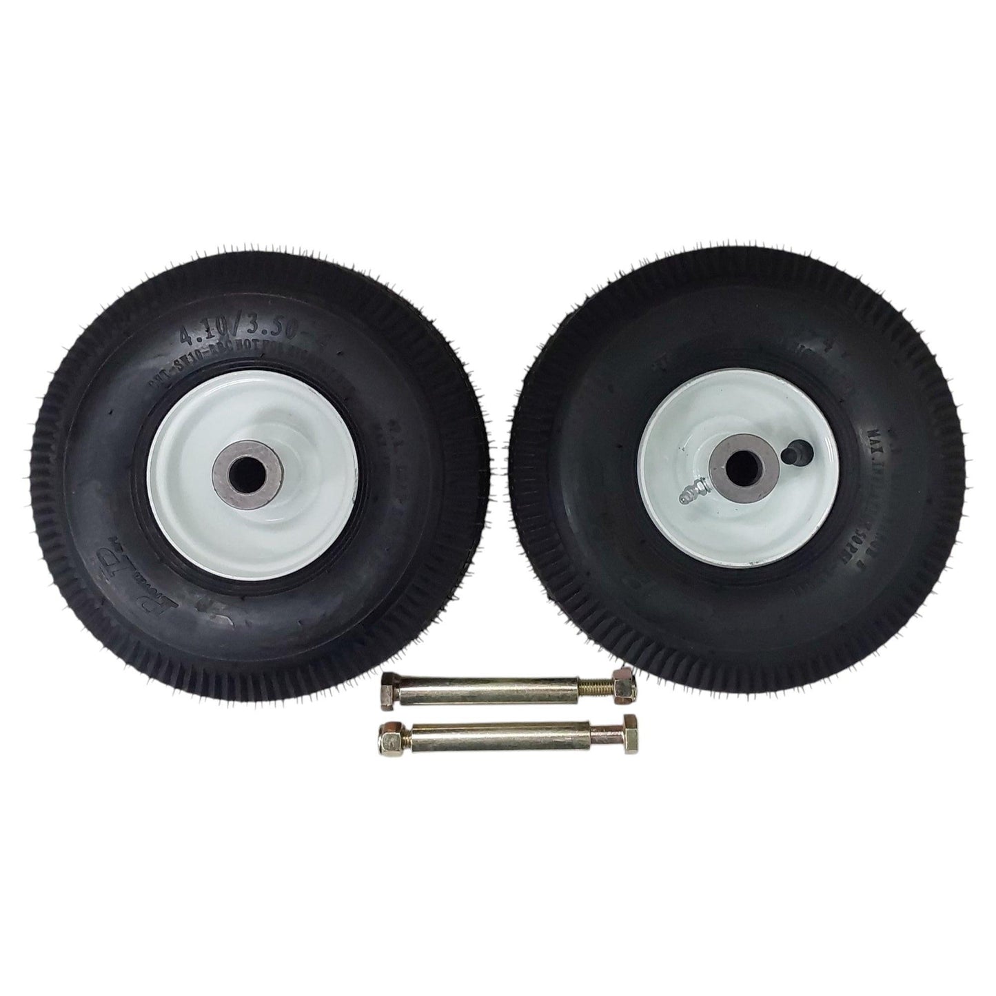 Proven Part 2 Pack Inflatable Tire and Wheel For Exmark and For Toro 105-3471 4.10/3.5-4