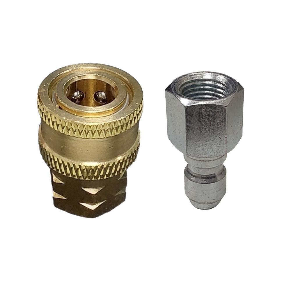 Proven Part 1/4" Quick Connect X 1/4" Npt Female and 1/4"m Quick Connect X 1/4" Female