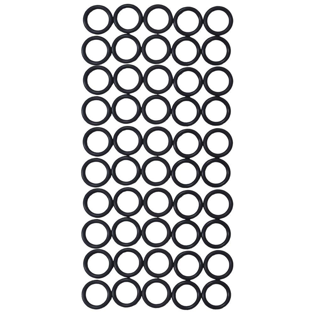 Proven Part 50 Pack 3/8" High Temperature 450°F O-Ring Quick Connect Repair