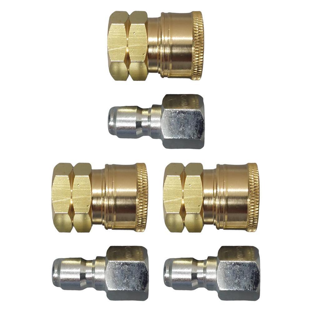 Proven Part Quick Connect To 3/8" Female and Plug 3/8" Female Stainless