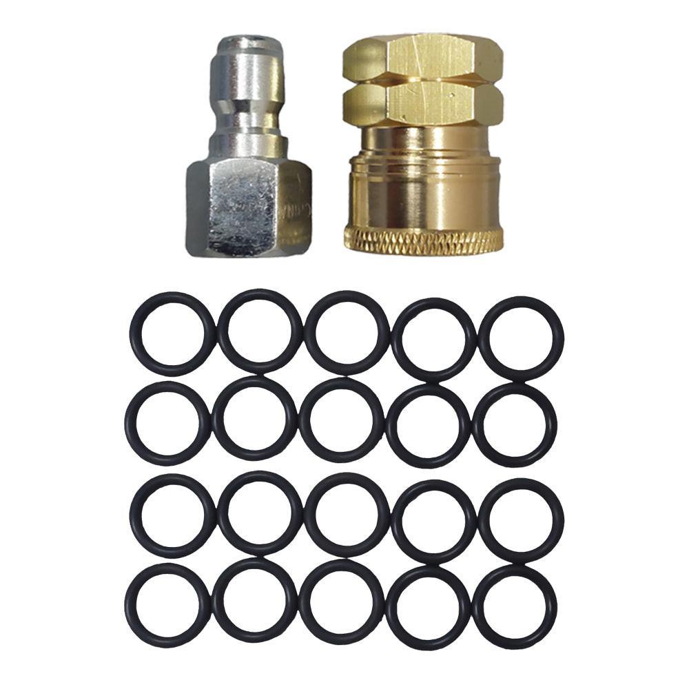 Proven Part Quick Connect To 3/8" Female, Plug 3/8" Female Stainless 20 PK 3/8" High Temperature O-Rings