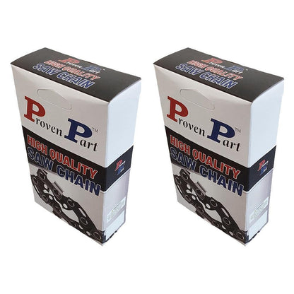 Proven Part 16In Bar and 2 Chains .325 .043 64DL Fits Husqvarna  540iXP, T435, T535I XP, T536 LIXP, T540XP II, 596553664