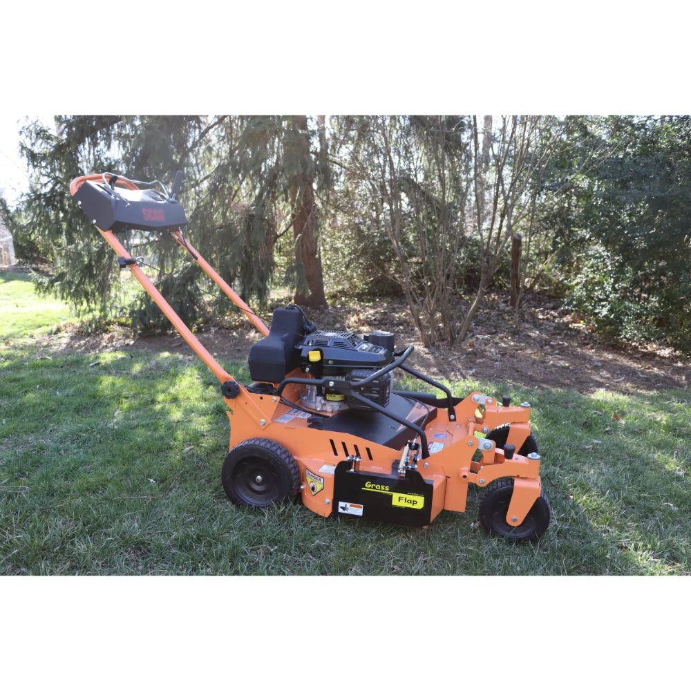 Grassflap For Scag SFC 30" with No-Drill Mount and Hand Lever SFC70-H5L