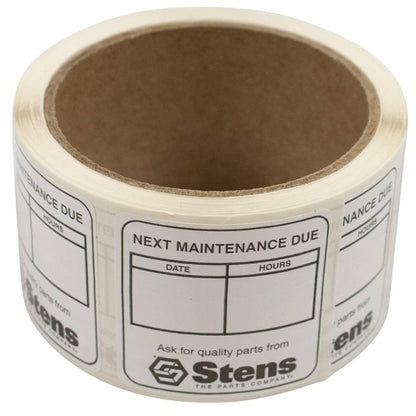 Stens Maintenance Reminder Labels 051-141
