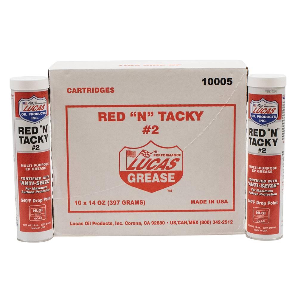 Lucas Oil Red "N" Tacky Grease 051-611