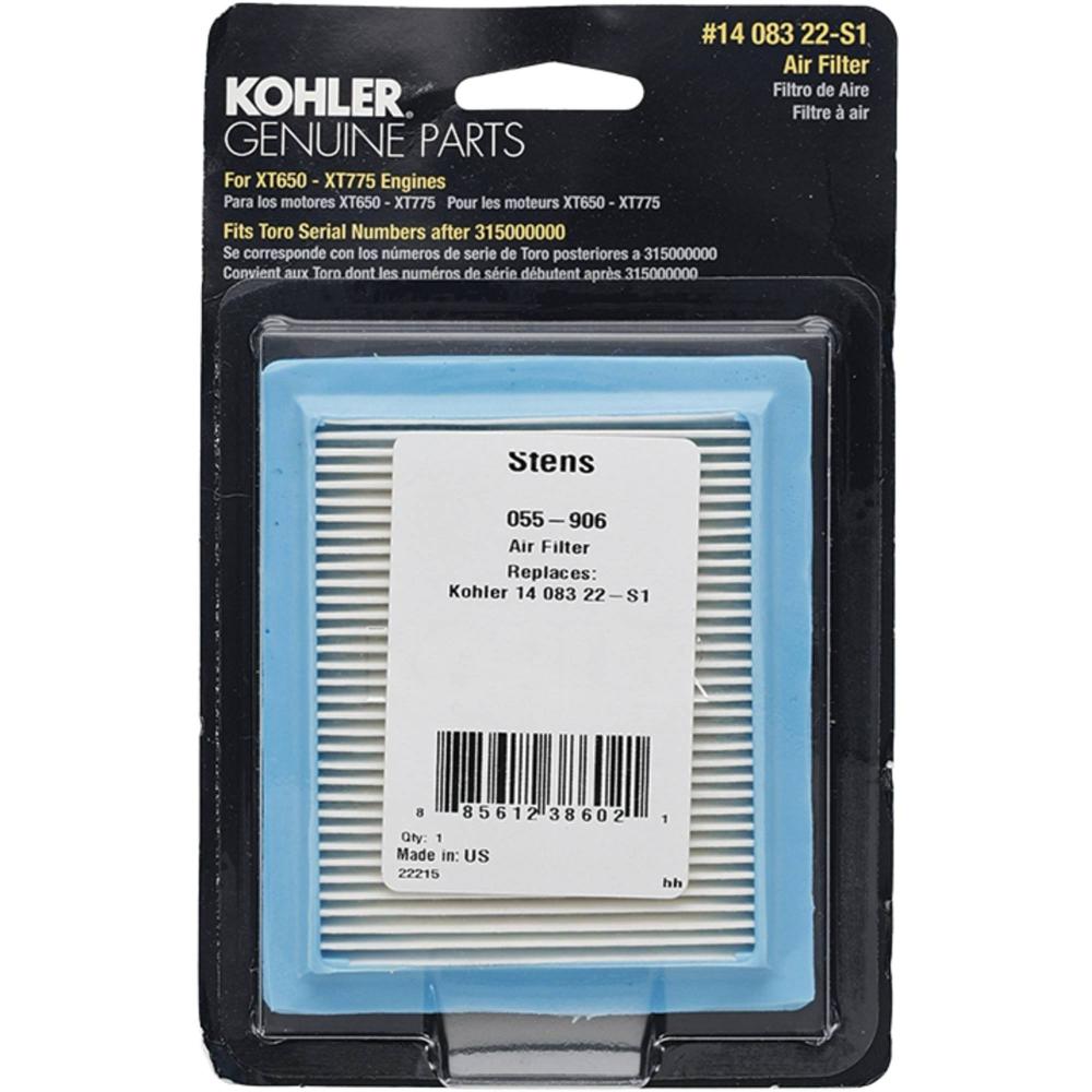 Kohler OEM Carded Air Filter 055-906