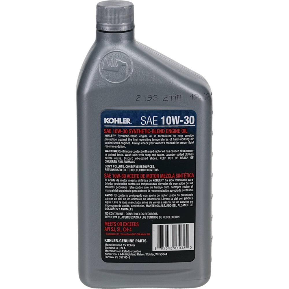 Kohler OEM 4-Cycle Engine Oil 055-922