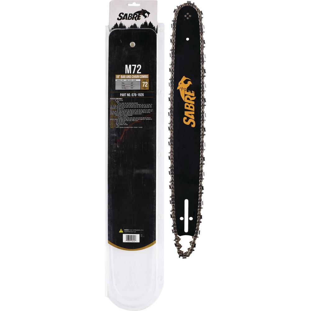 Sabre 18" Bar and Chain Combo 076-1926