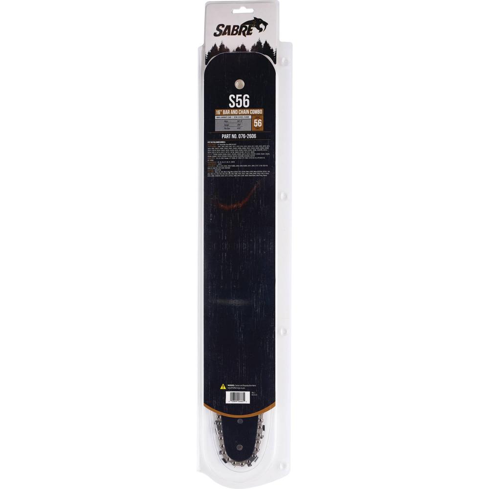 Sabre 16" Bar and Chain Combo 076-2606