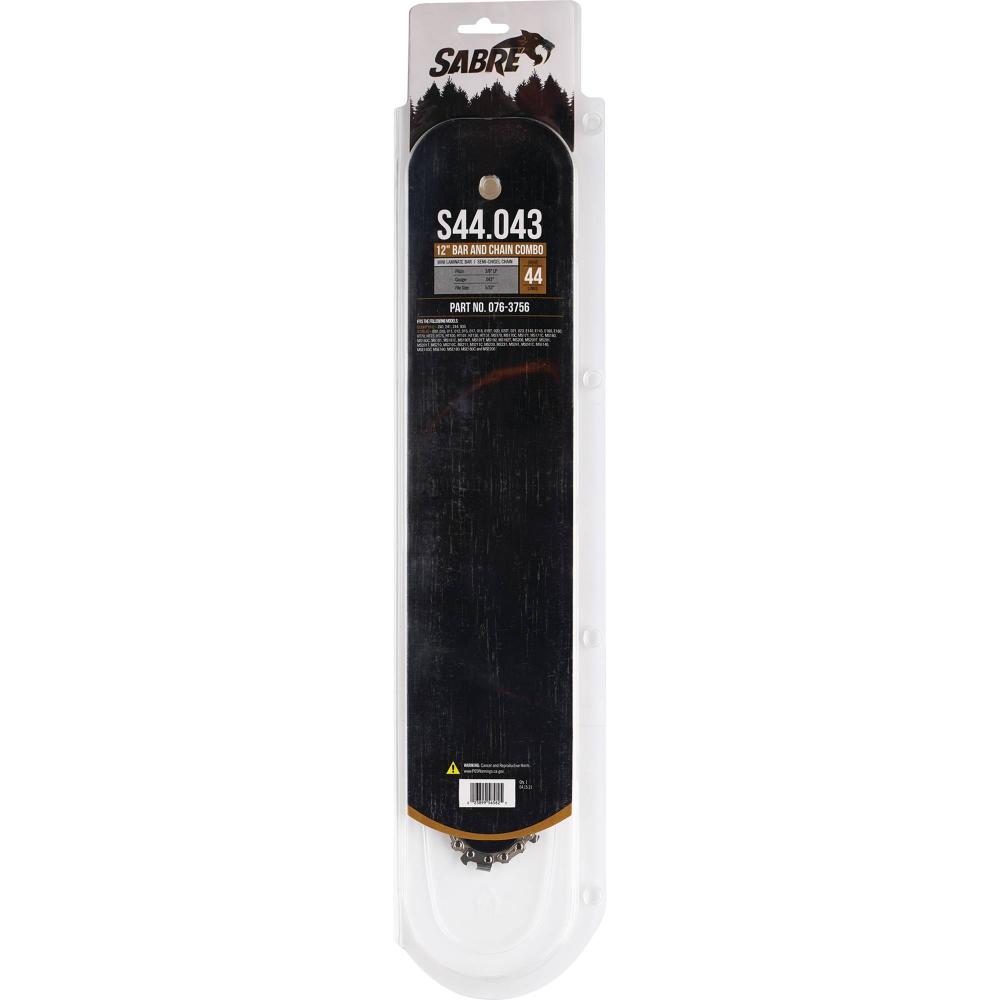 Sabre 12" Bar and Chain Combo 076-3756