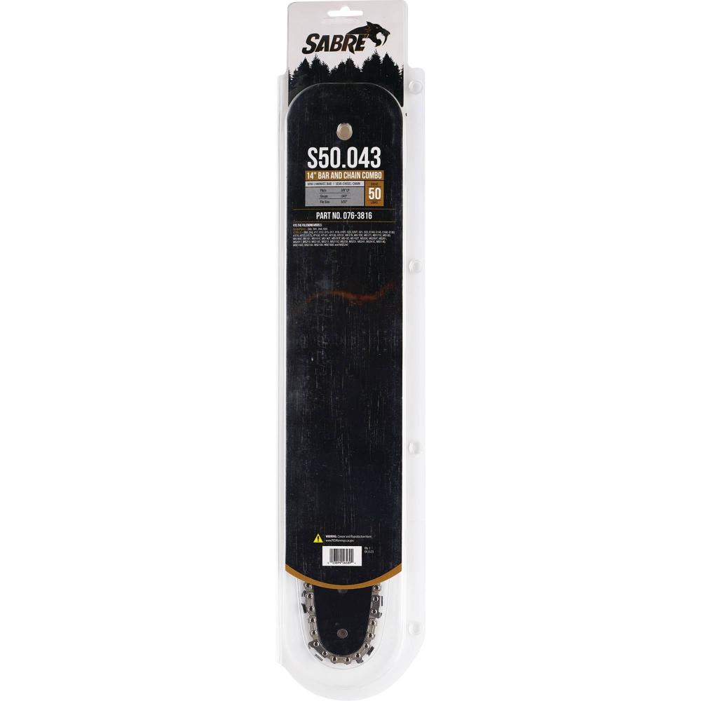 Sabre 14" Bar and Chain Combo 076-3816