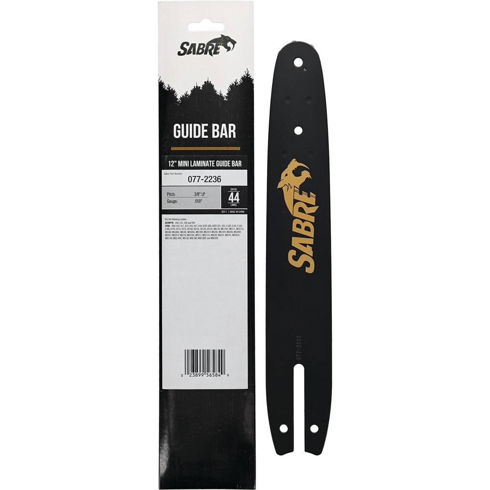 Sabre 12" Mini Laminate Sprocket Nose Bar 077-2236